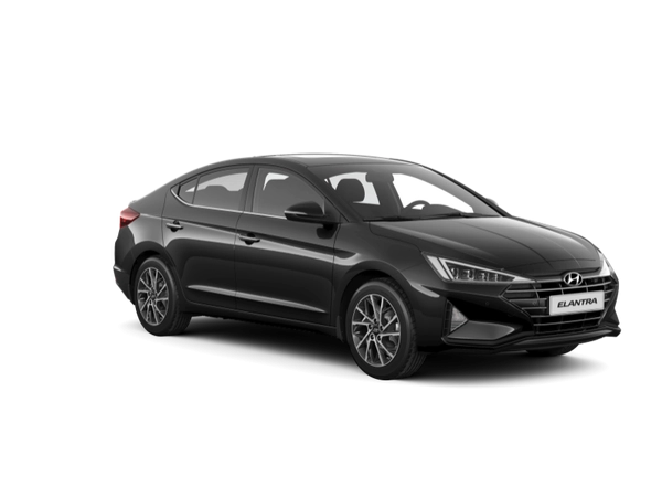 Hyundai Elantra Черный (Phantom Black)