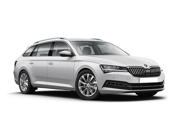 Skoda Superb Combi Белый металлик Moon